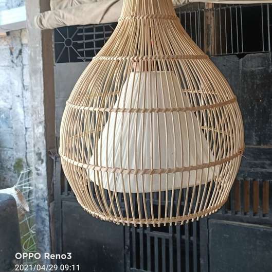 Hand Made Rotan Lamp (YL19)