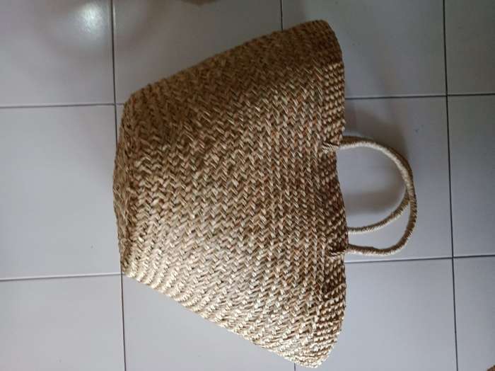 Hand Made Round Bag Grass (PP03)