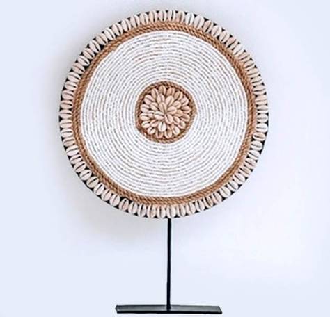 Bedeed And Sea Shell With Stand Decoration (KEX14)